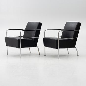 Gunilla Allard, a pair of 'Cinema' armchairs, Lammhults, Sweden.