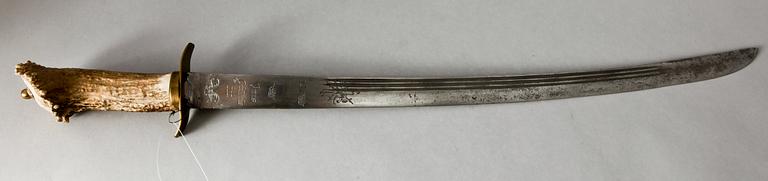 Hirschfenger, 1700/1800-tal.