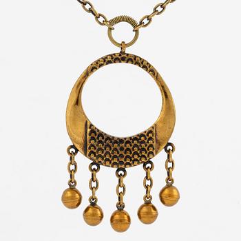 Pentti Sarpaneva, necklace, bronze.