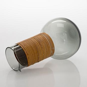 Karaff och dricksglas 12 st, Notsjö och Iittala 1900-talets mitt.