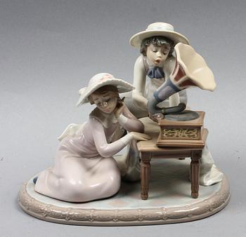 FIGURIN, porslin, Lladro. Tillverkningsår 1987-1989.