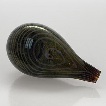 Oiva Toikka, konstglas, 2 st, signerade Oiva Toikka Nuutajärvi Notsjö.