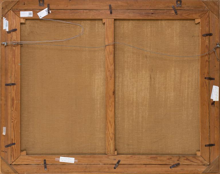 MAX TILKE, oil on canvas, signed Max Tilke and indistinctly dated.