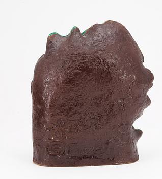 A Gunnar Nylund stoneware sculpture of a water carrier, Rörstrand.