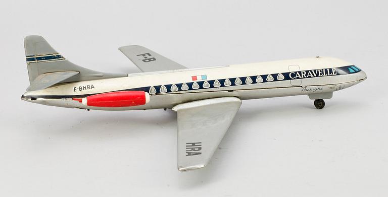 FLYGPLAN, lackerad plåt, 1960/70-tal.