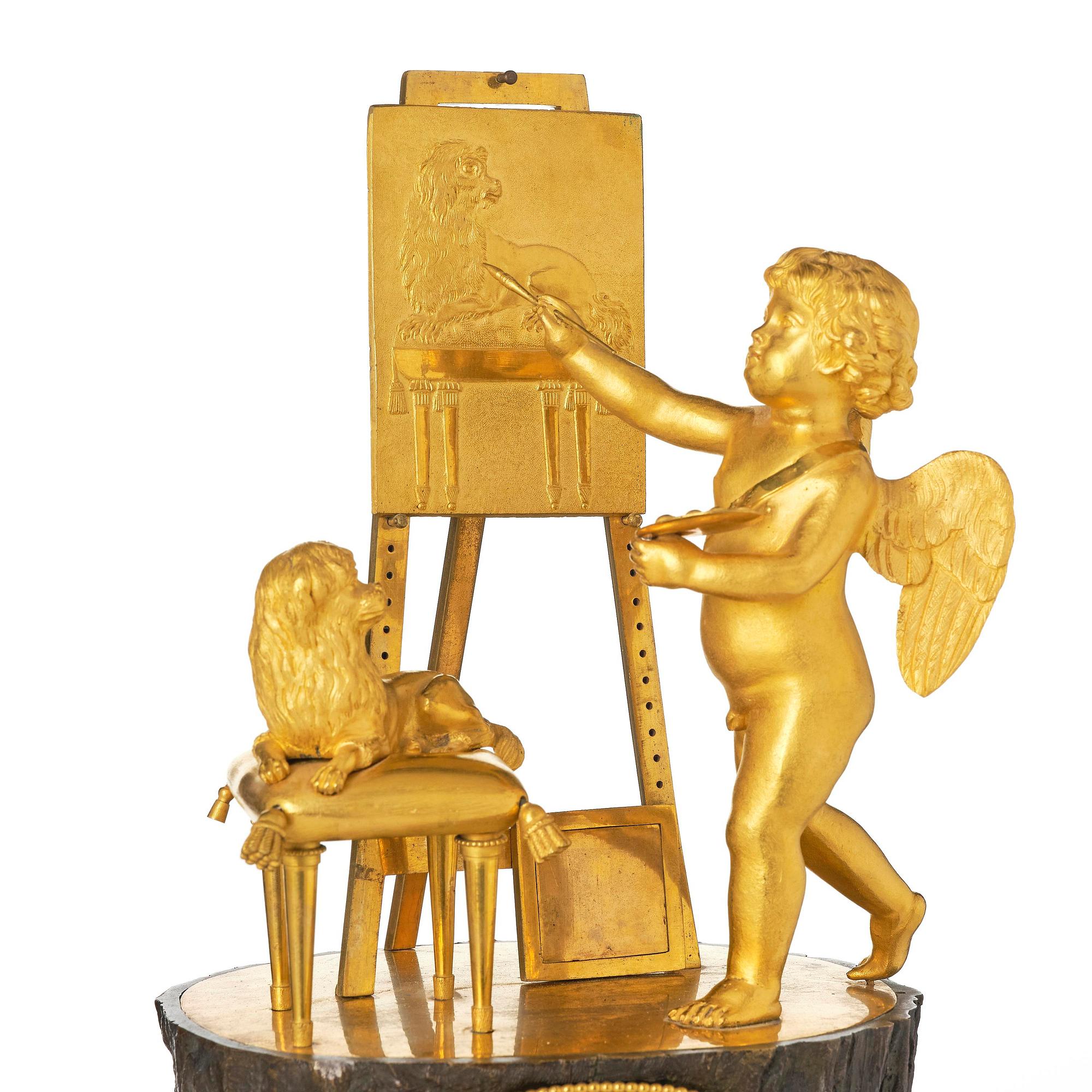 Bordspendyl, Parisarbete, 1800-talets början, Empire.