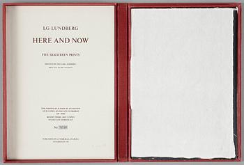 LG LUNDBERG,  litografier 5st. Sign och numr 78/80.