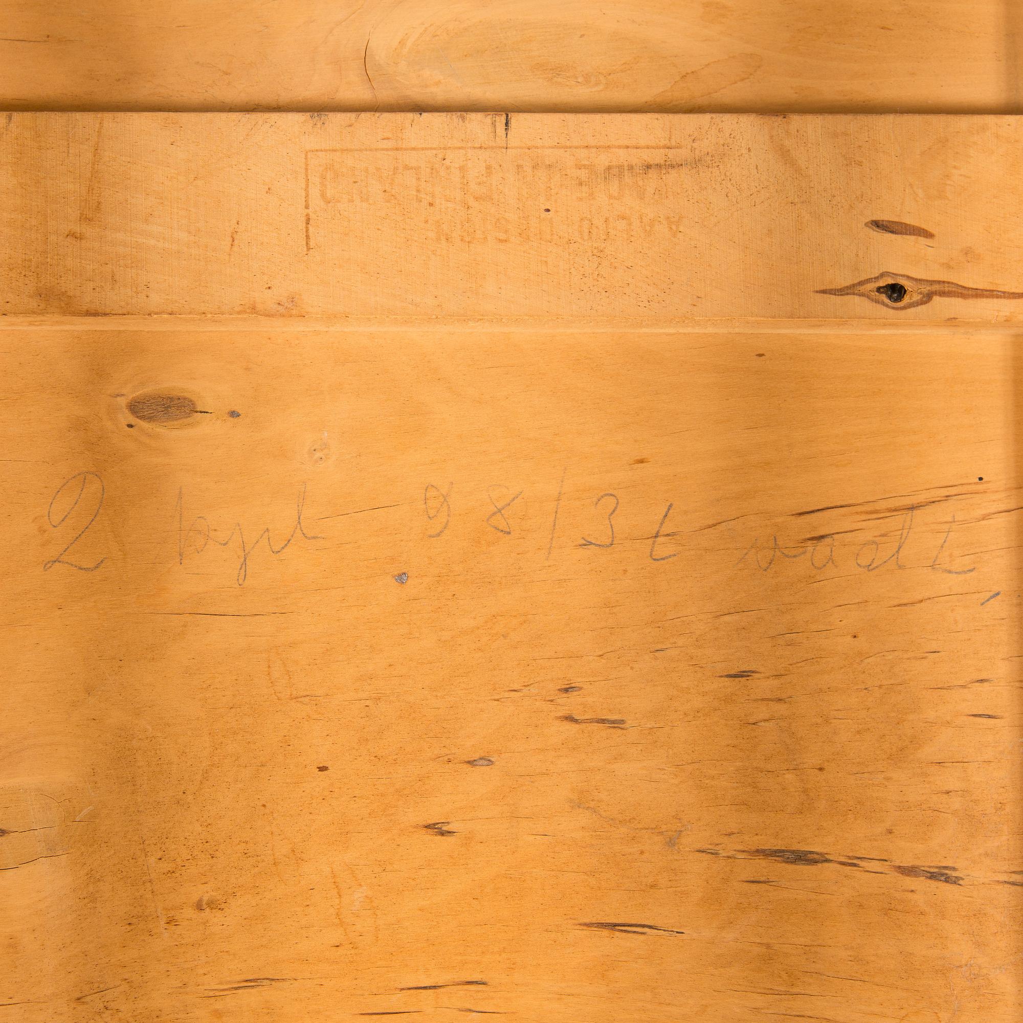 Alvar Aalto, a 1950s '98' tea trolley for Oy Huonekalu- ja Rakennustyötehdas Ab, Finland.