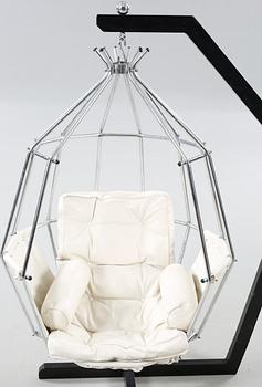 IB ARBERG, fåtölj, "Papegojan", Ibar Design AB, Jönköping, Formgiven 1970-71.