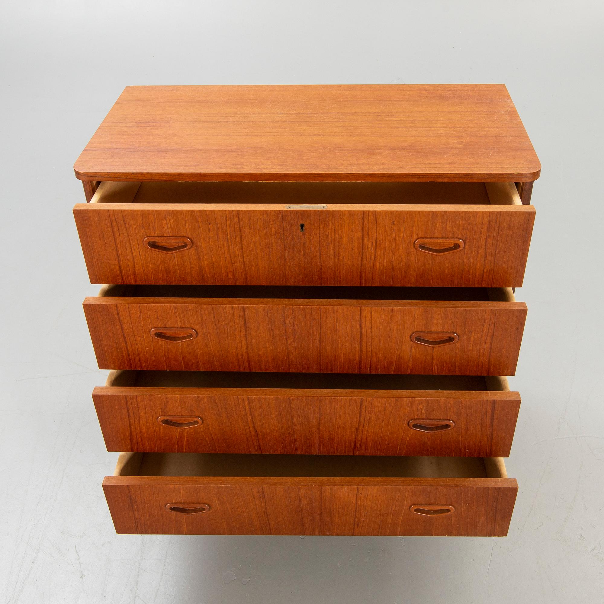 Byrå, 1960-tal, teak.