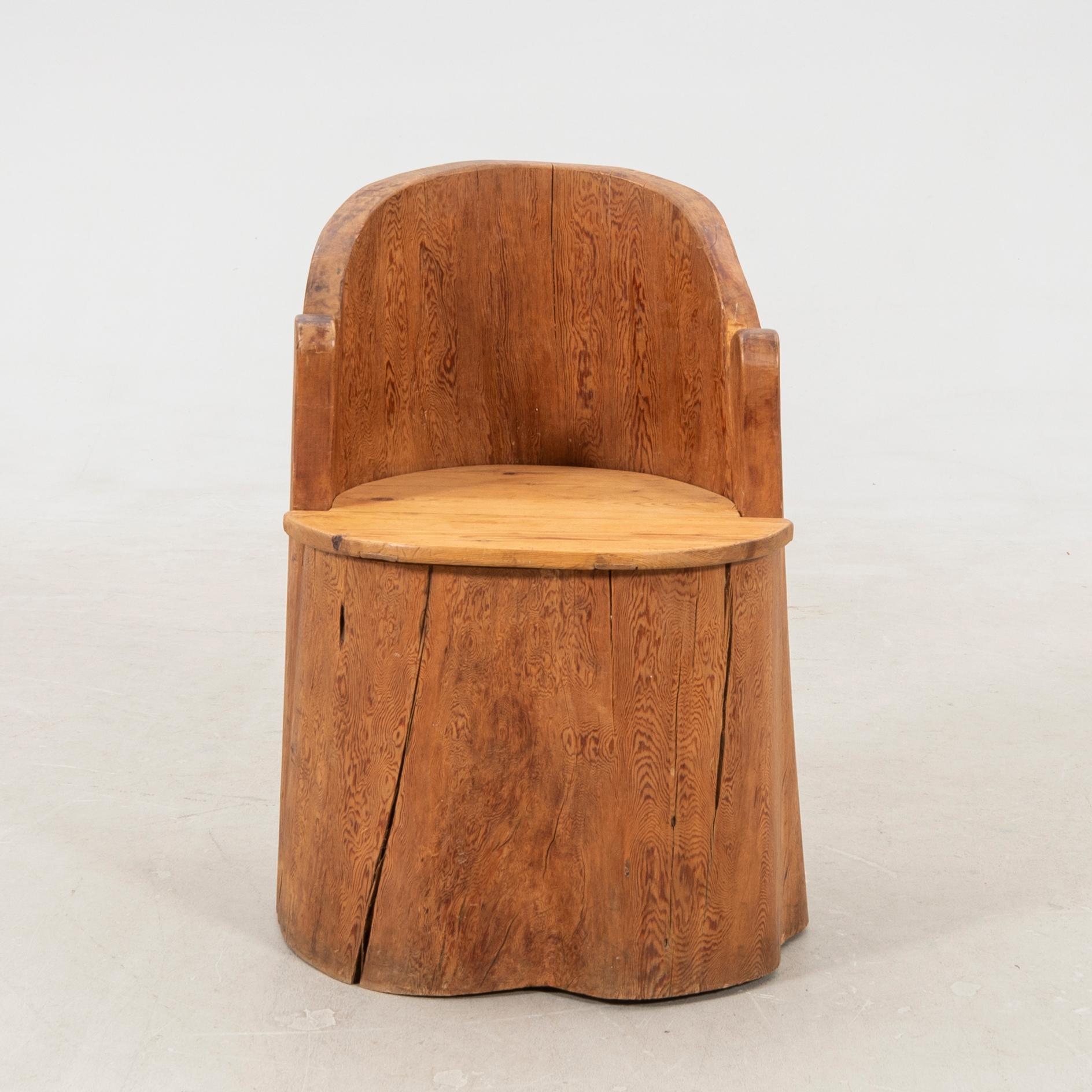 Cube chair, 20th century.