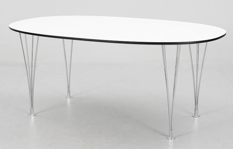 BORD, "Superellips". Bruno Mathsson och Piet Hein för Fritz Hansen.