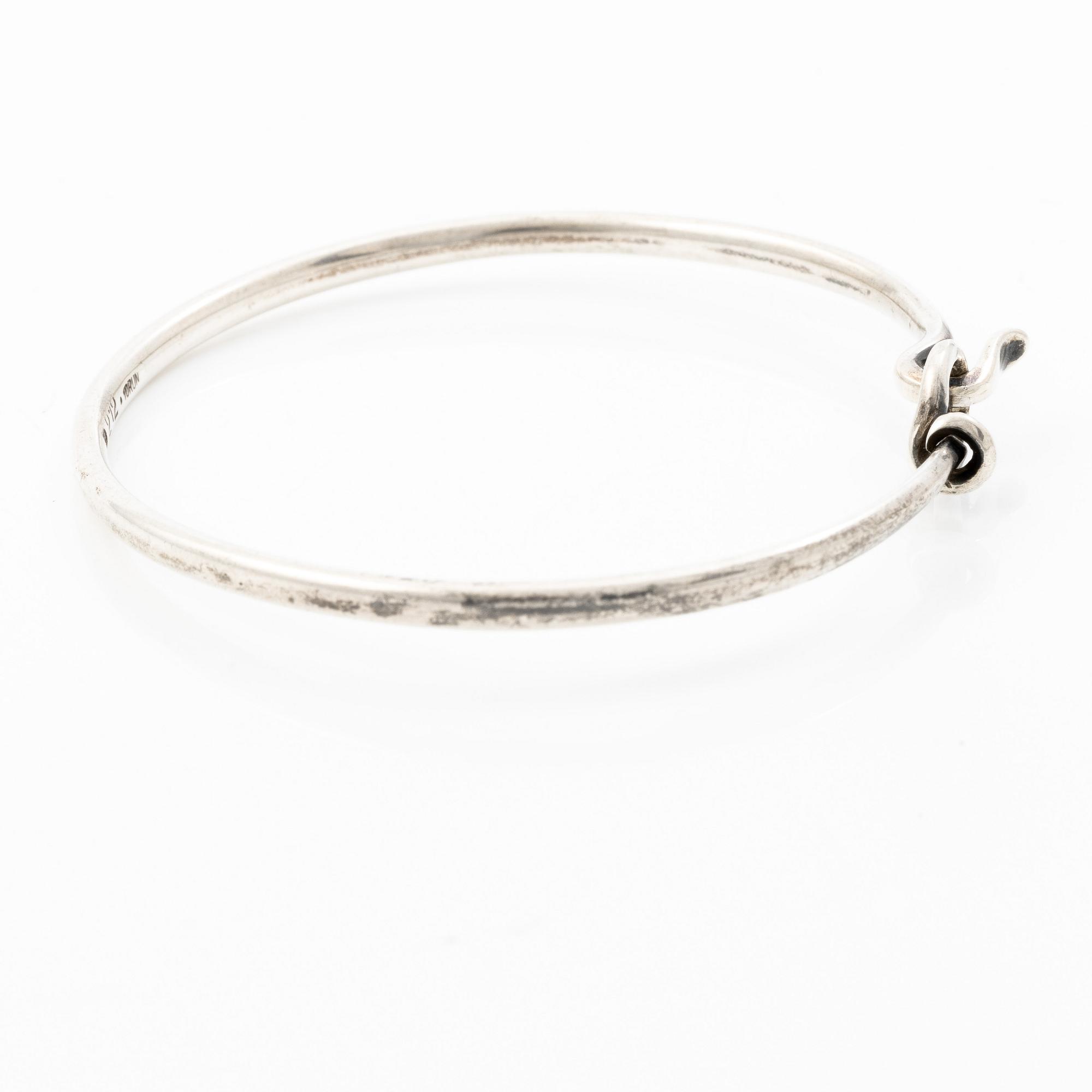 Vivianna Torun Bülow-Hübe, armring, sterlingsilver, Georg Jensen, Danmark.