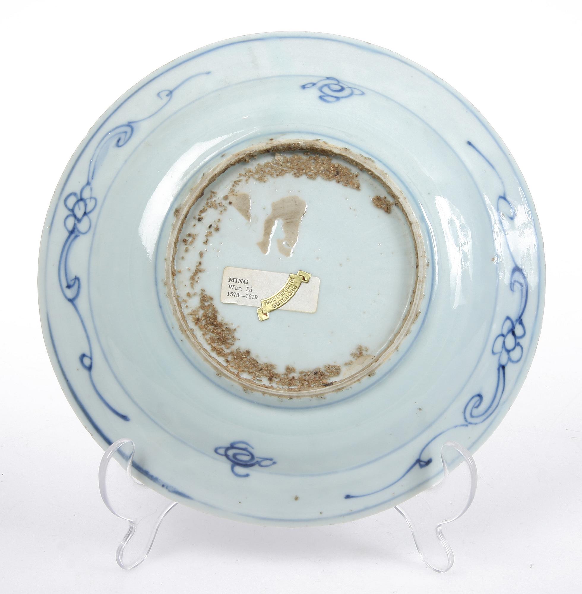 TALLRIK, porslin, Japan, 1600-tal.