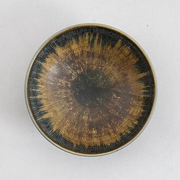 Wilhelm Kåge, a 'Farsta' stoneware bowl, Gustavsbergs Studio 1952.