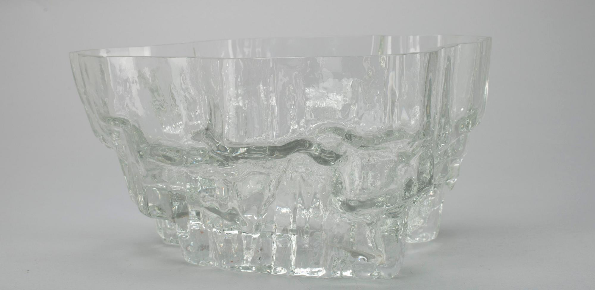 SKÅL, glas, "Inari", sign. Tapio Wirkkala -3543. Iittala 1967-1981.