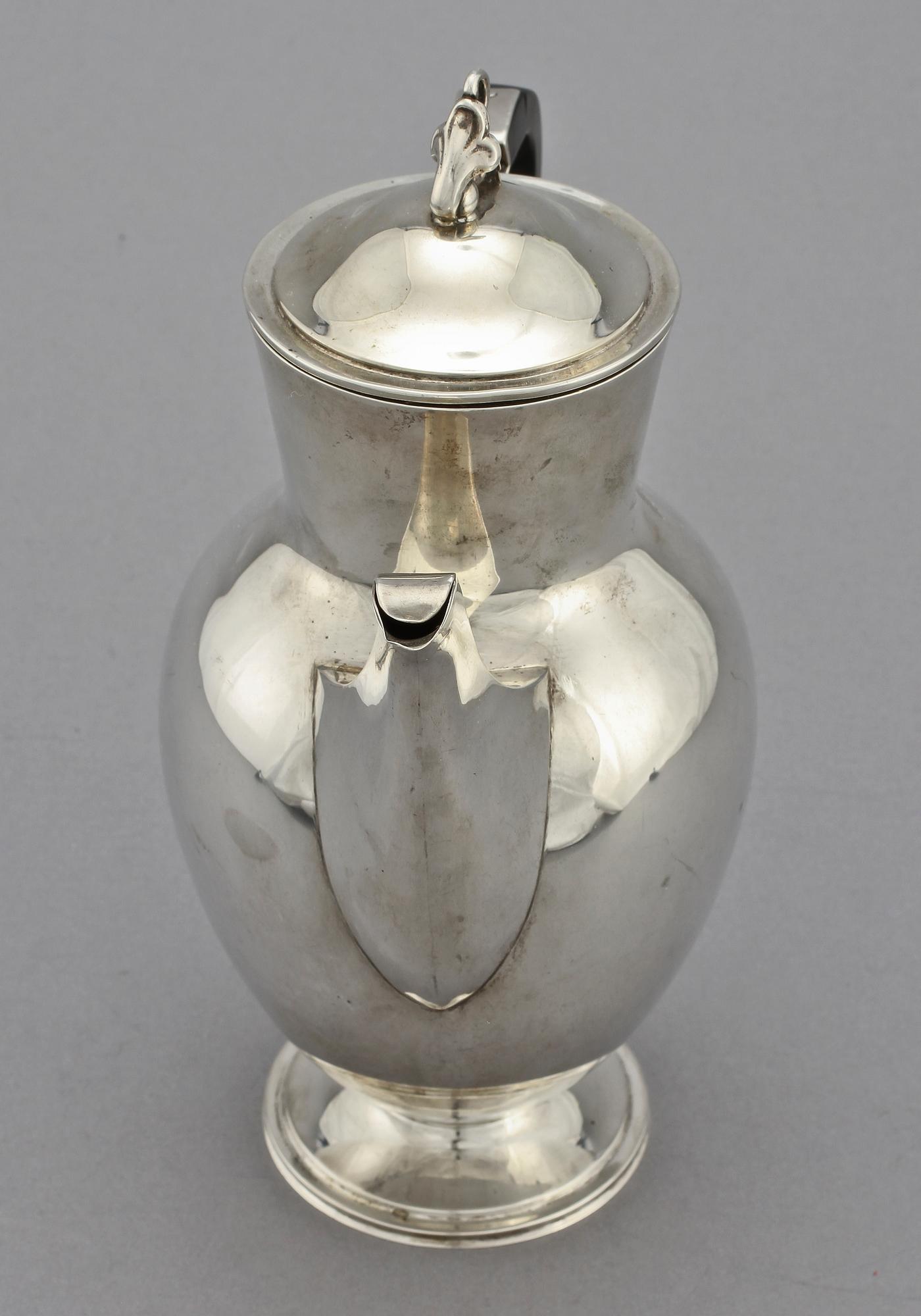 KANNA, silver, trol Danmark, 1900-talets första hälft. Vikt 652 g.