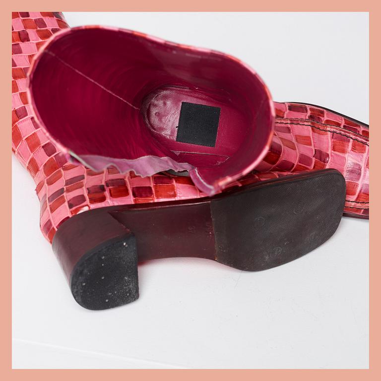 STÖVLAR, Anna Sui, storlek 37.