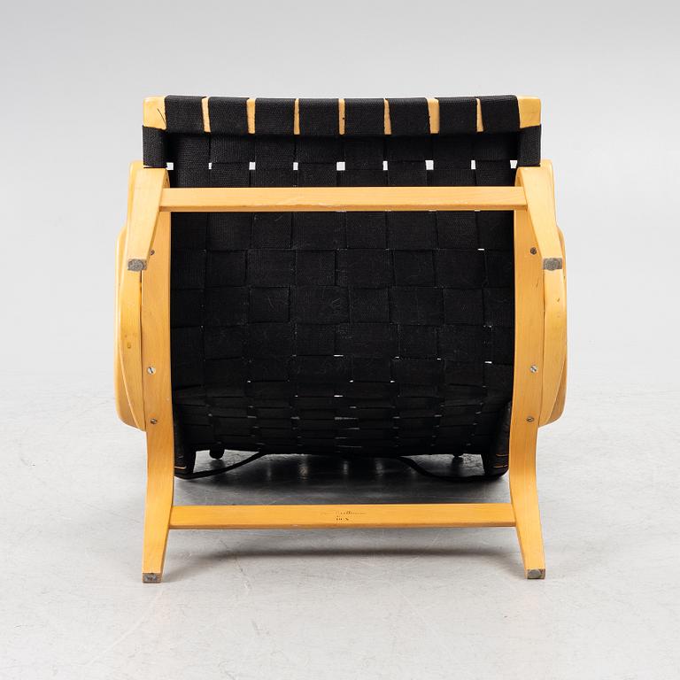 Bruno Mathsson, a 'Pernilla' armchair, Dux, second half of the 20th Century.