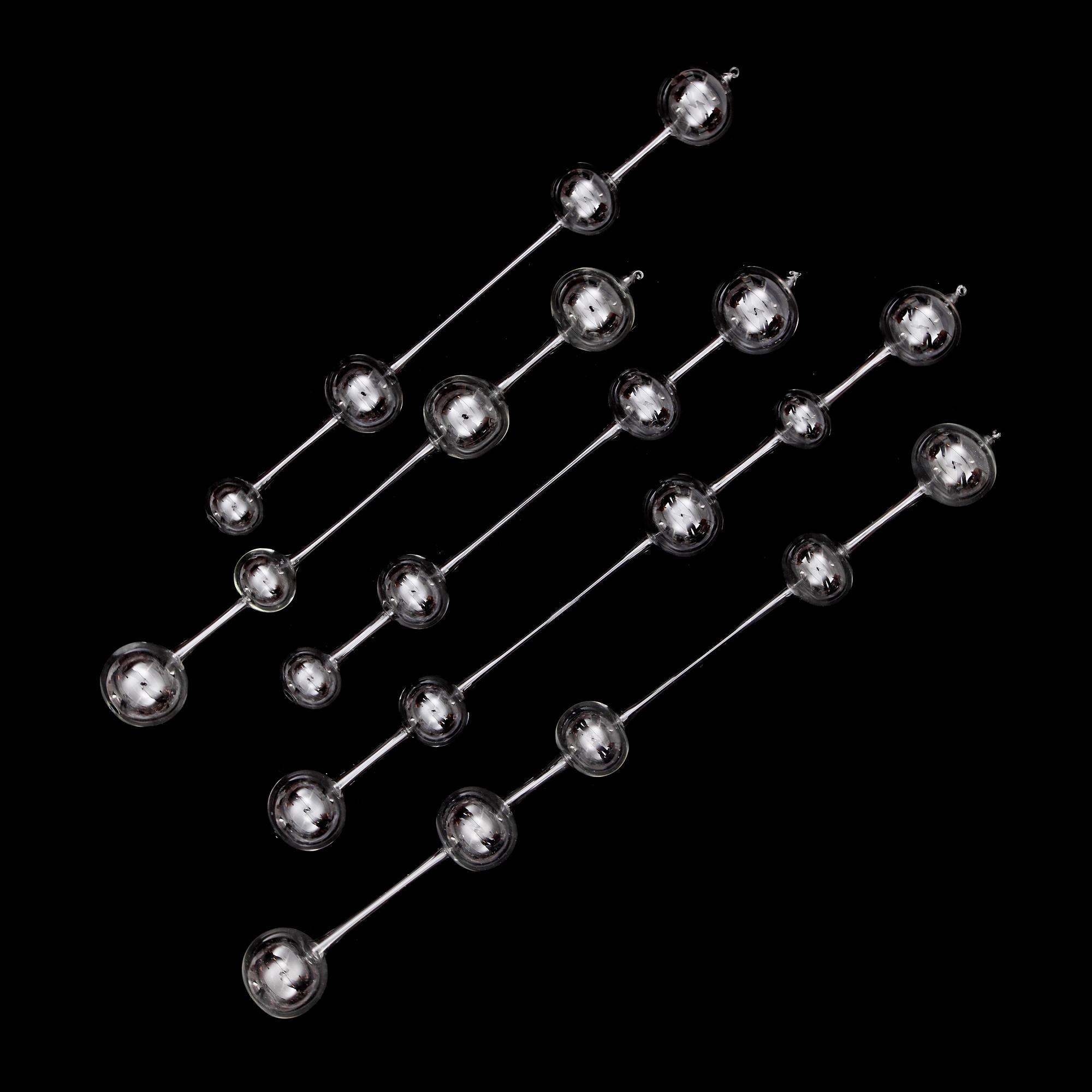 DEKORELEMENT, 5 st, "Morning in Athens", Kaj Franck, Iittala, Finland.