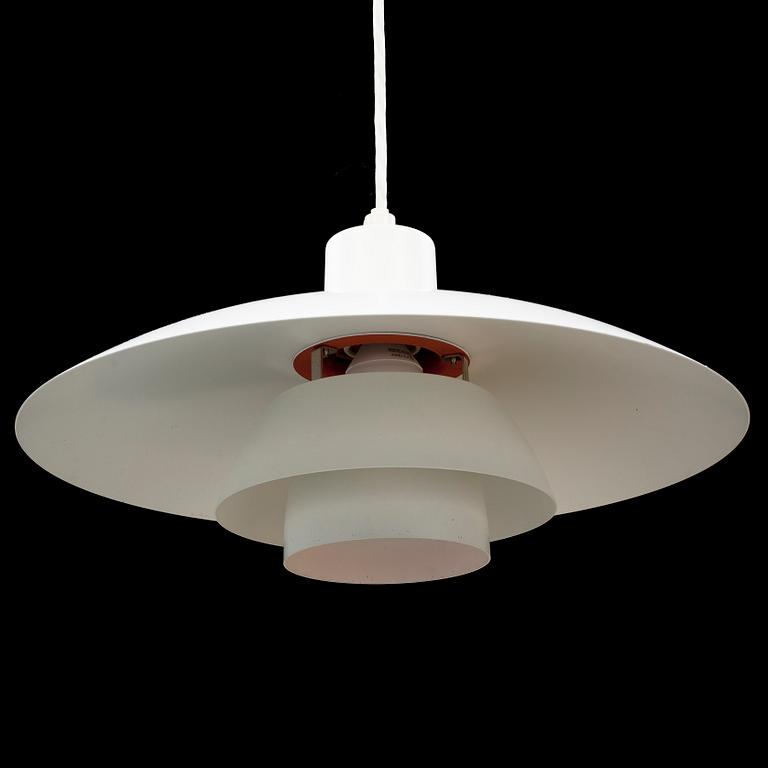 A late 20th century  "PH-4" ceiling lamp by Poul Henningsen for Louis Poulsen, Denmark.