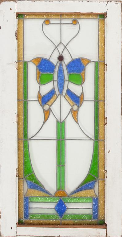 FÖNSTER, 4 st. Jugend, 1900-talets första hälft.