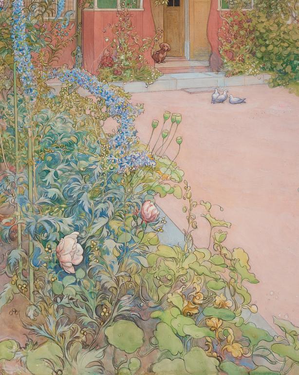 Carl Larsson, "Målargården".