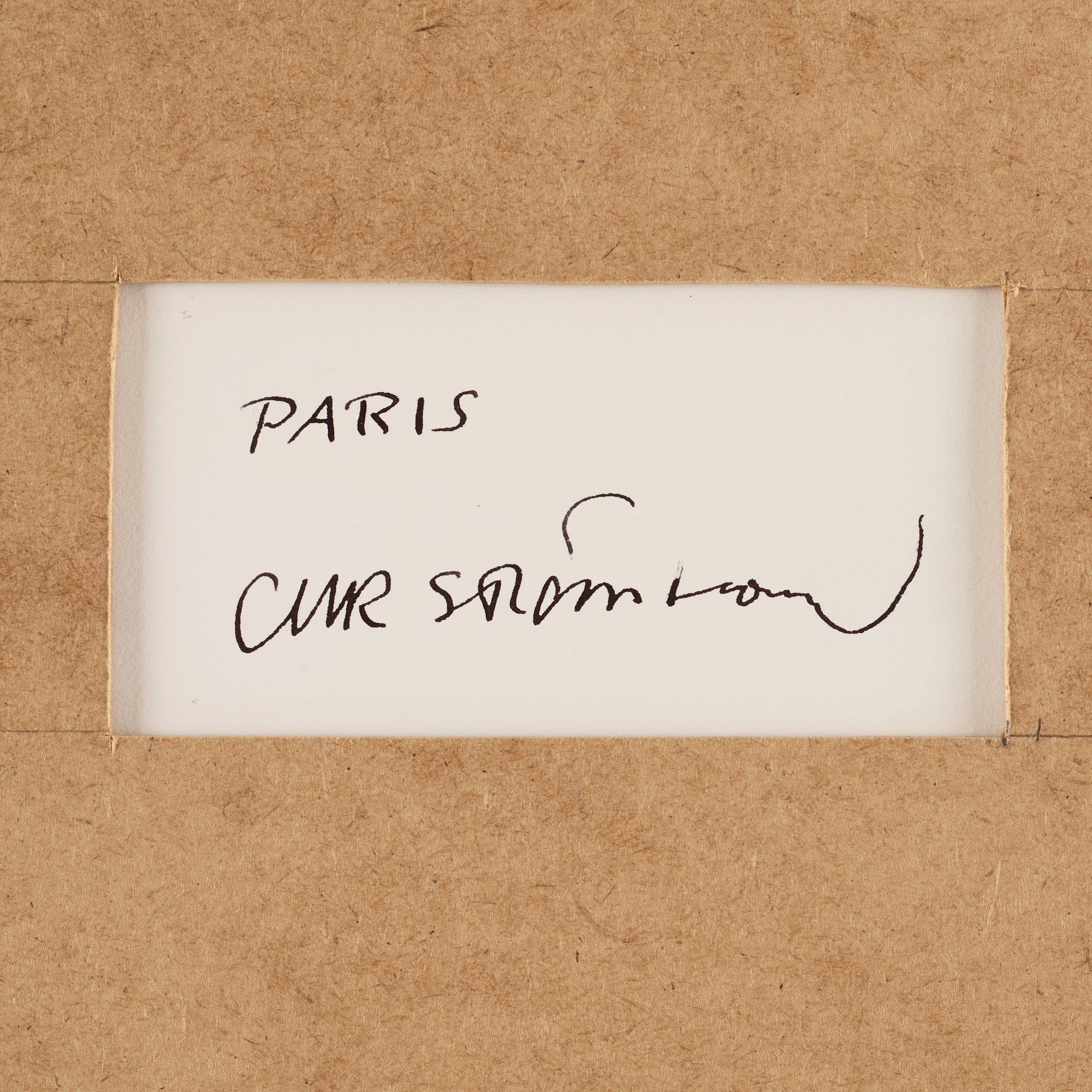 Christer Strömholm, "Paris, 1962".