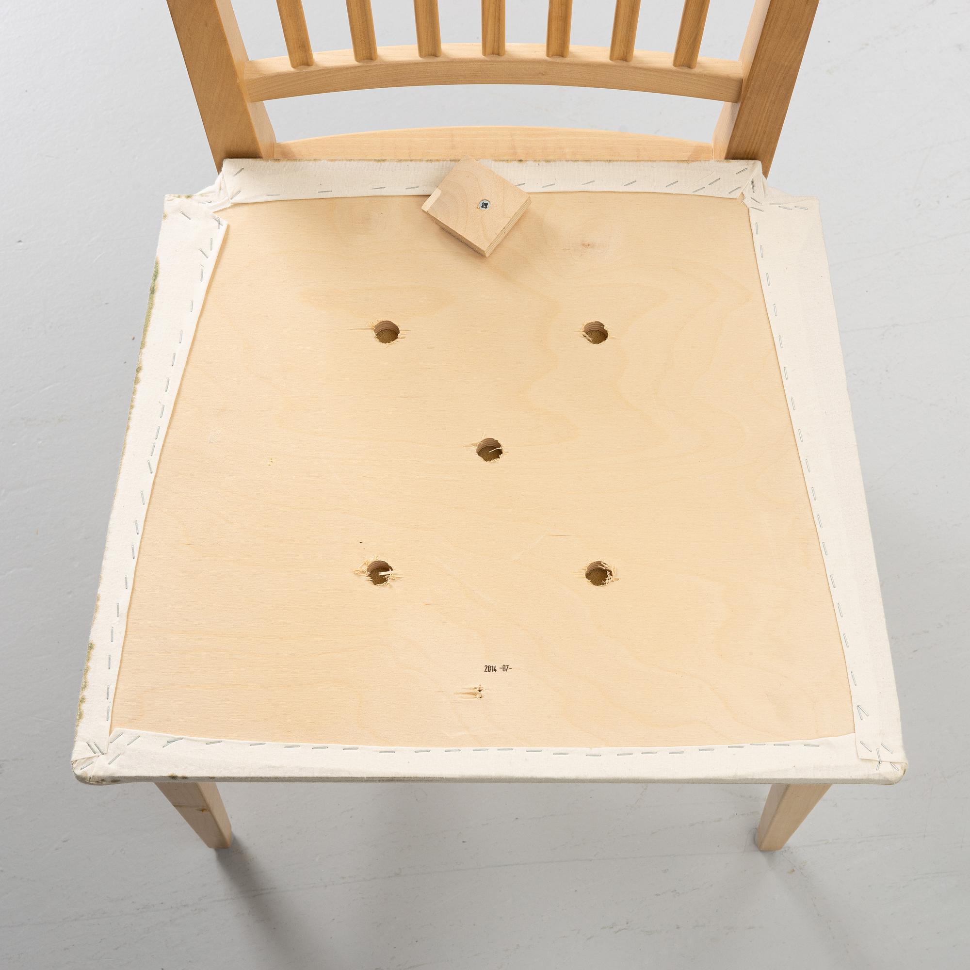 Carl Malmsten, matgrupp, 9 delar, "Vardags", Stolab, 2013.
