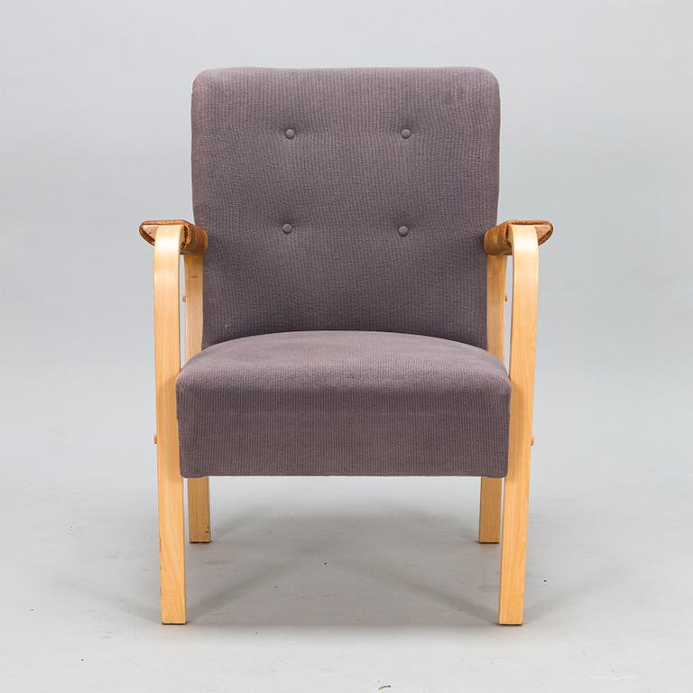 Alvar Aalto, nojatuoli, malli 47, Artek 1900-luvun jälkipuolisko.