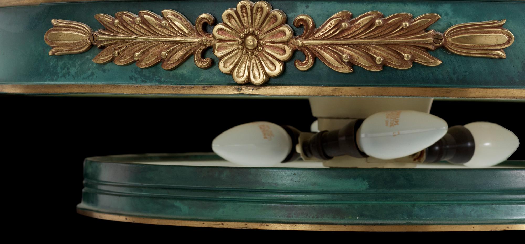 TAKLAMPA, trol. Böhlmarks, 1900-talets första hälft. H 60.