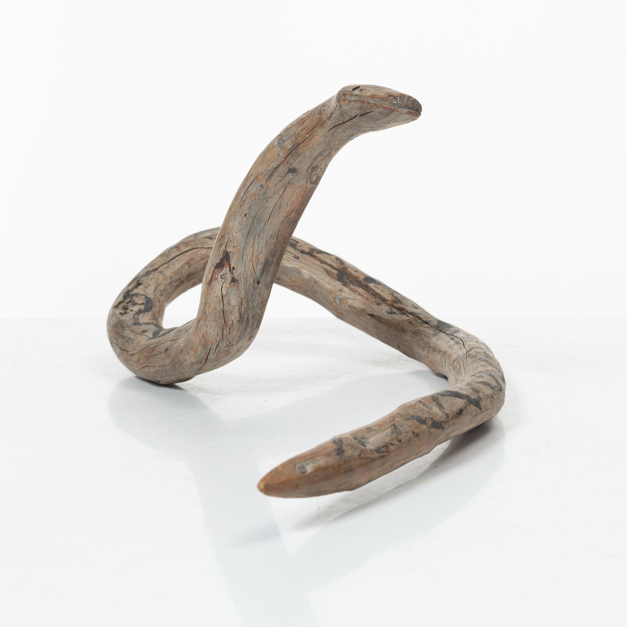Snake, folk art, 19th century.