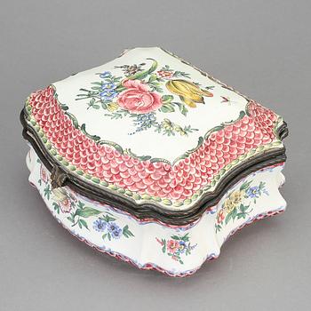 SKRIN, fajans. 1800-talets slut.
