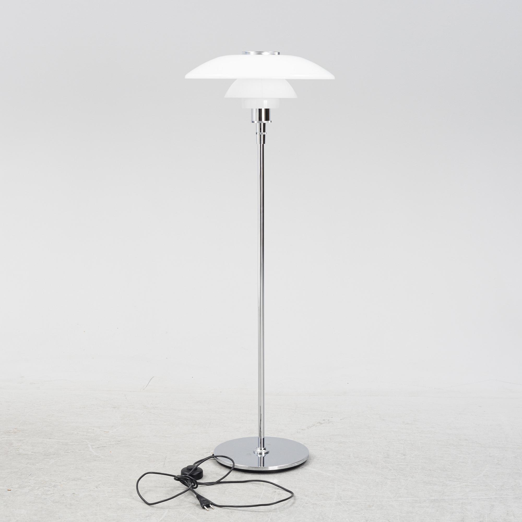 Poul Henningsen, a 'PH 4½-3½' floor lamp, Louis Poulsen, Denmark.