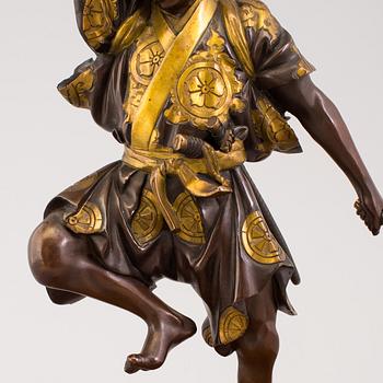 SKULPTUR, brons. Japan, Meiji (1868-1912).