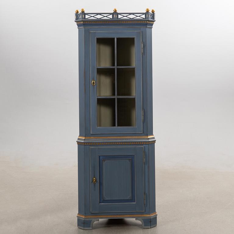 Corner cabinet, K.A. Roos, Helsingborg, second half of the 20th century.