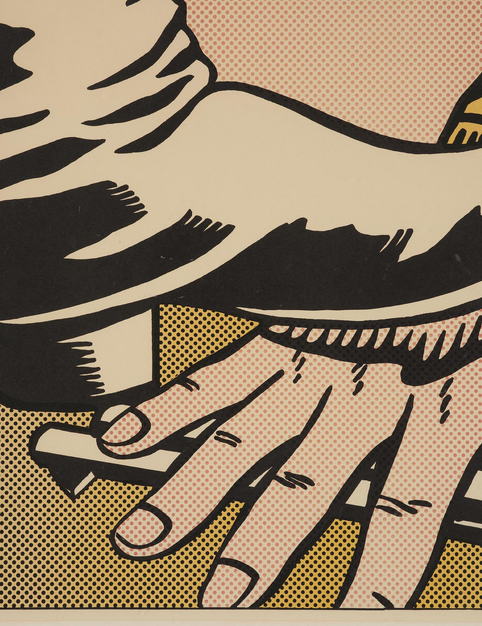 Roy Lichtenstein, "Foot and Hand".