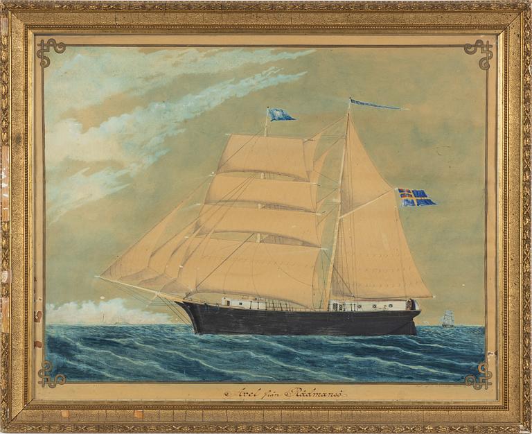 Unknown artist, late 19th century, "Axel från Rådmansö".