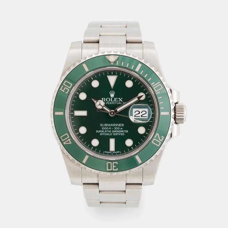 Rolex, Submariner, "Hulk", ca 2014.