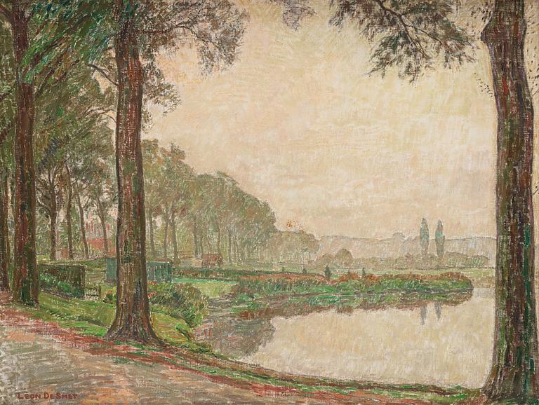 Léon De Smet, Floden Lys i Deurle.