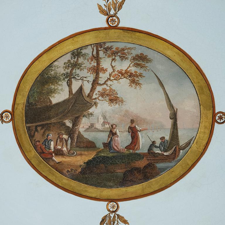 A late Gustavian late 18th century table.