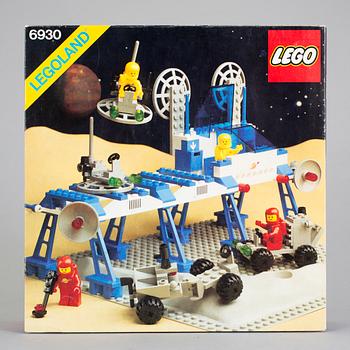 LEGO, Rymdstation 6930 i oöppnad förpackning, 1983.