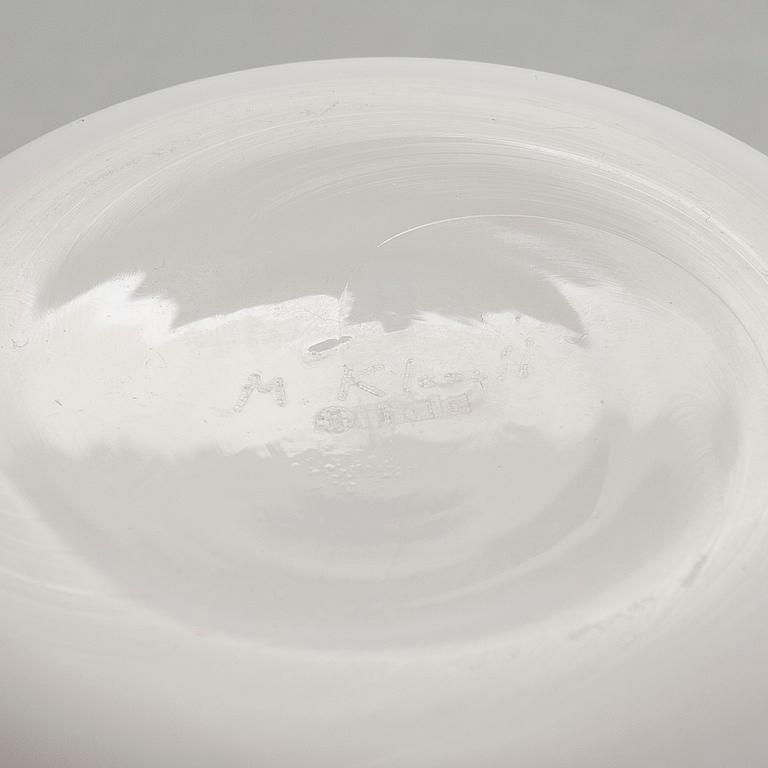 Matti Klenell, lasilintu, "Korpi Veli", signeerattu M. Klenell Iittala.
