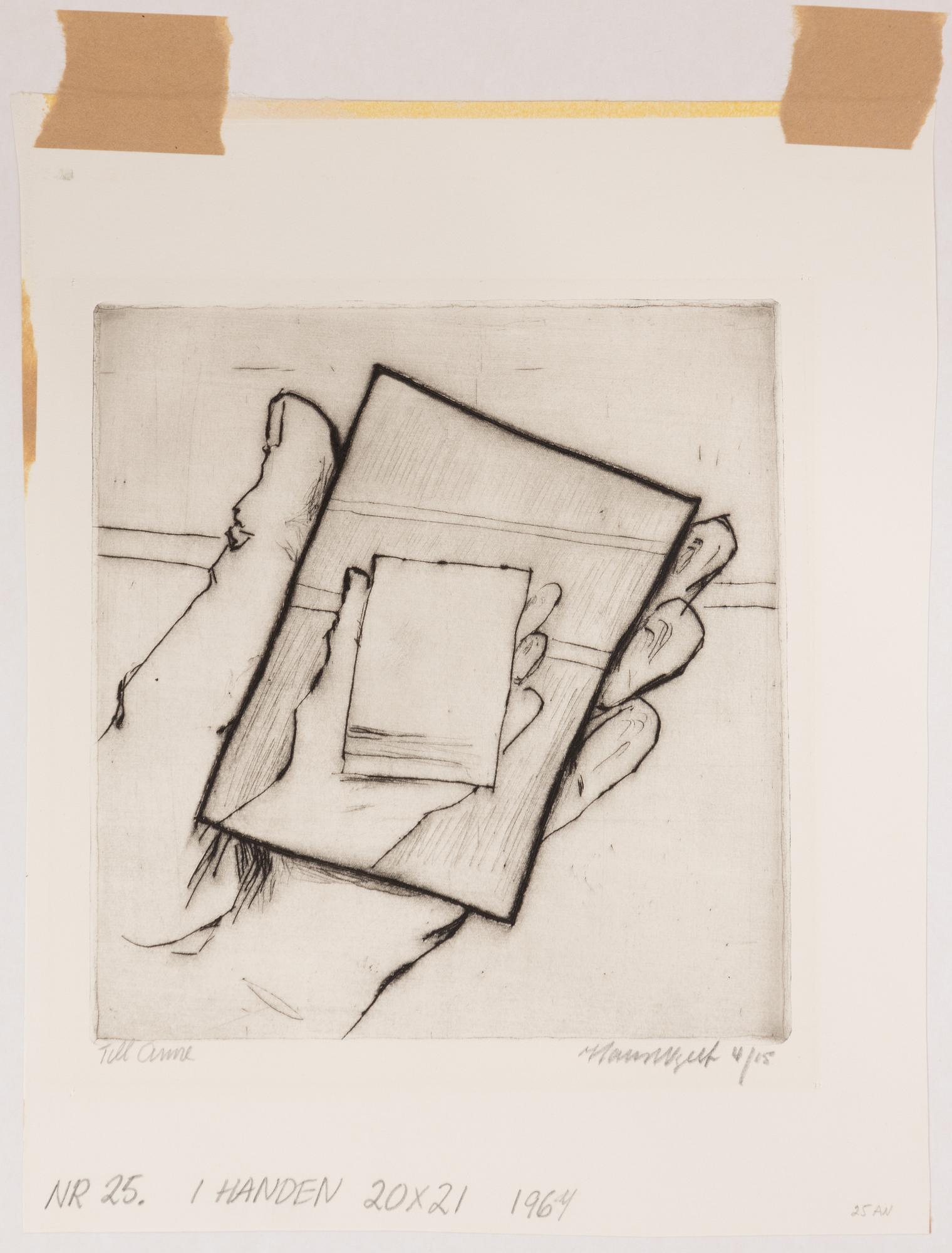 Hans Wigert, "I handen".