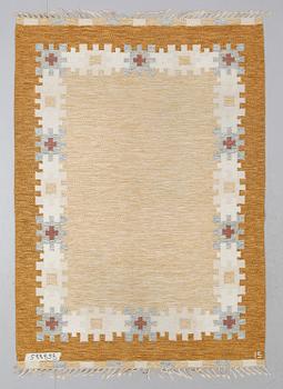 Ingegerd Silow · MATTA, rölakan, Ingegerd Silow, signerad "IS". Ca 228 x 162 cm.