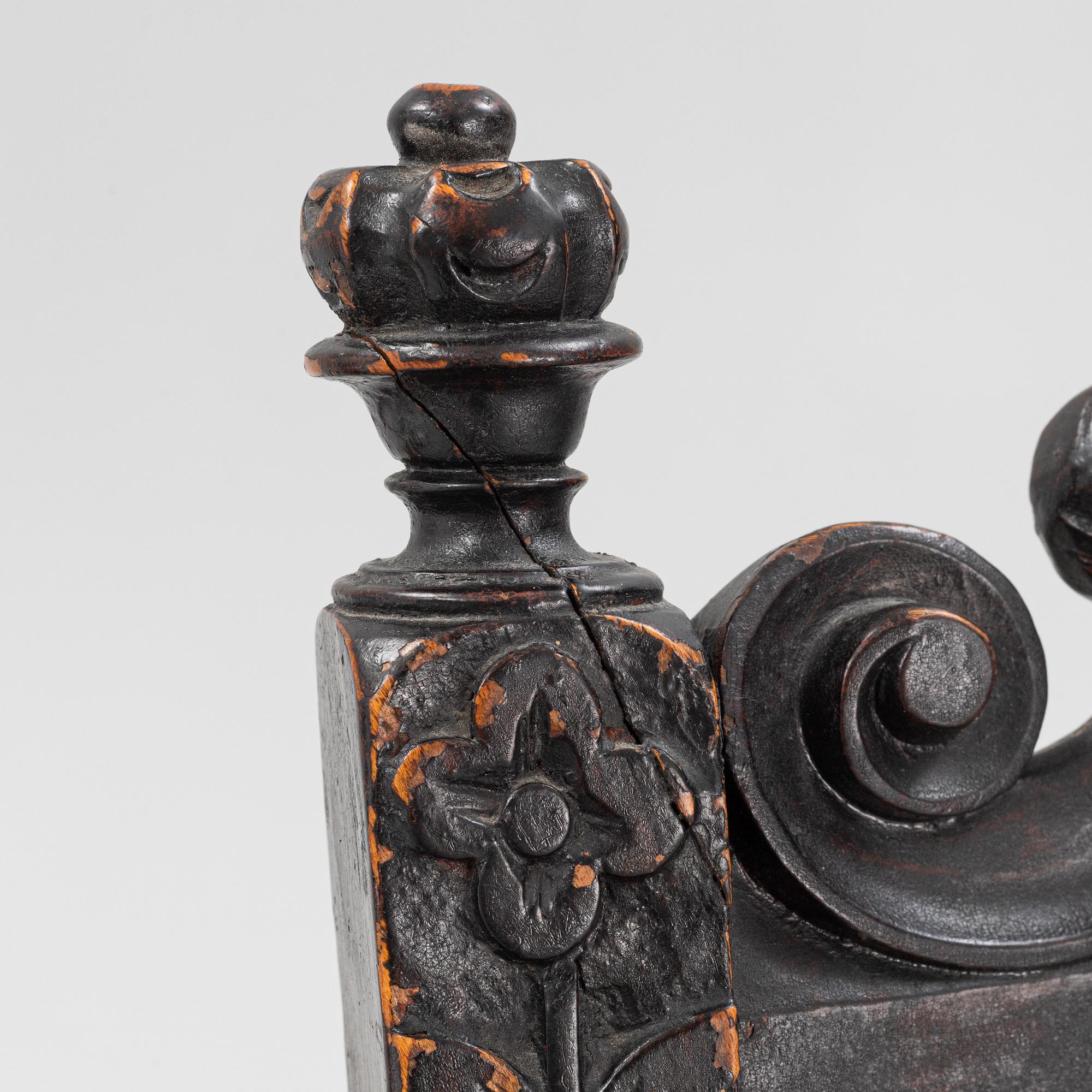 Stolar, ett par, Barock, 1700-tal.