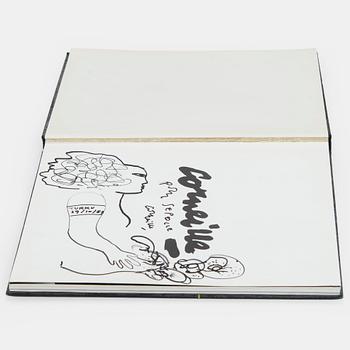 Beverloo Corneille, Book, "Corneille Aujourd'hui - Corneille Today" by André Laude. With illustrated dedication by the Artist.