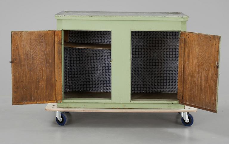 DISKBÄNK, omkring 1900.