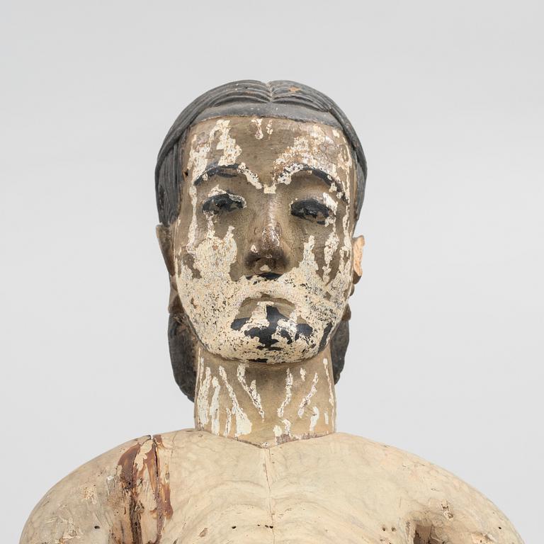 Skulptur, Spansk-kolonial, Santos, 1700/1800-tal.
