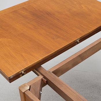 A teak-veneered dining table, Skaraborgs Möbelindustri AB, Sweden, 1960's/70's.